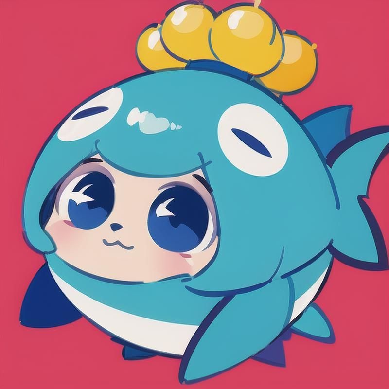可愛Q版小魚【《可愛q版小魚》**畫法合集】