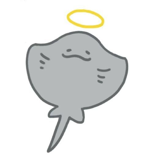 魔鬼魚Q版圖片【簡筆畫教程：魔鬼魚q版圖片以其獨特的創(chuàng)意和可愛的風格】 魔鬼魚Q版圖片【簡筆畫教程：魔鬼魚q版圖片以其獨特的創(chuàng)意和可愛的風格】 龍魚百科 第2張