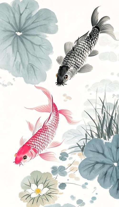 荷花鯉魚圖片【荷花鯉魚圖片欣賞】