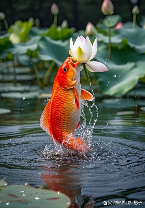 荷花鯉魚圖片【荷花鯉魚圖片欣賞】