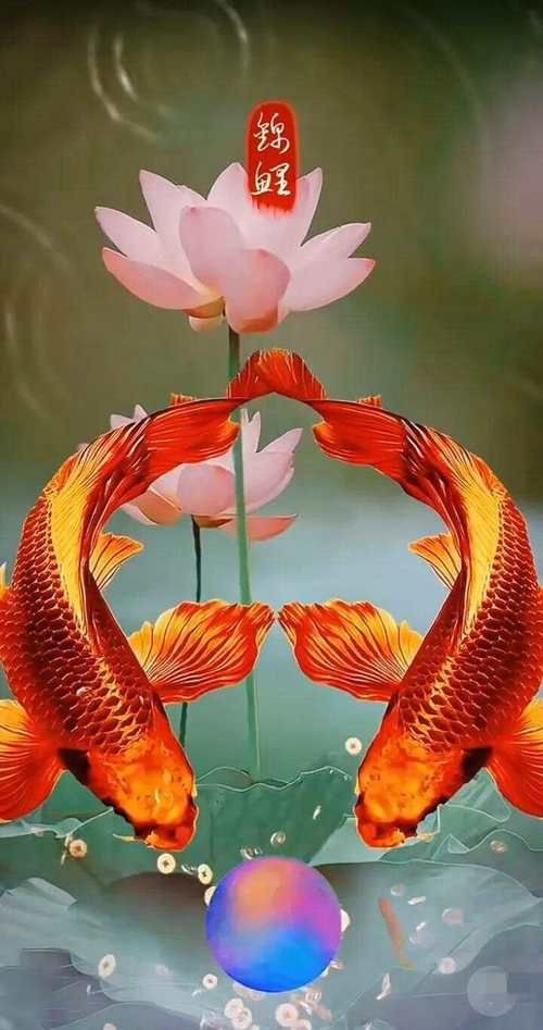荷花鯉魚圖片【荷花鯉魚圖片欣賞】