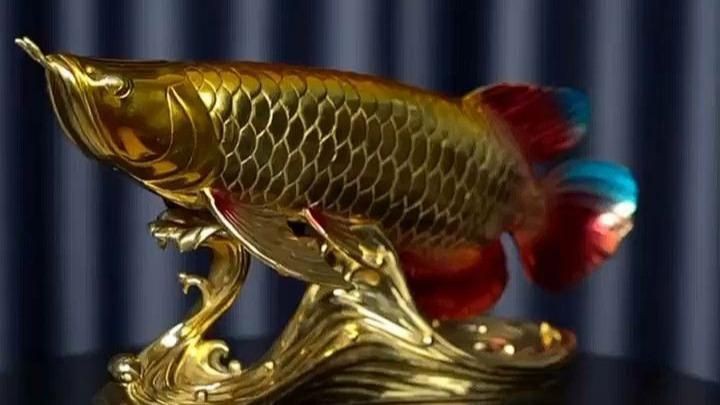 金龍魚擺件有哪些知名品牌？【招財龍魚擺件十大排名推薦京東吉善緣金龍魚擺件】