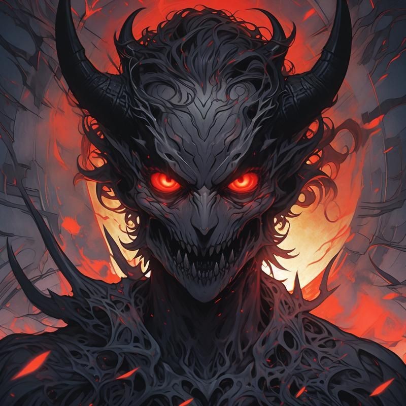 魔鬼圖片100張【《魔鬼圖片100張：詭異視覺的集結》】