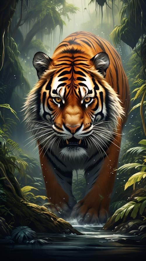 老虎壁紙【“老虎壁紙”展開，極具魅力與力量感的猛獸為主題】
