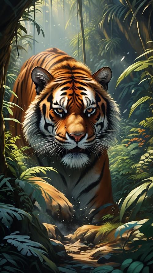 老虎壁紙【“老虎壁紙”展開，極具魅力與力量感的猛獸為主題】