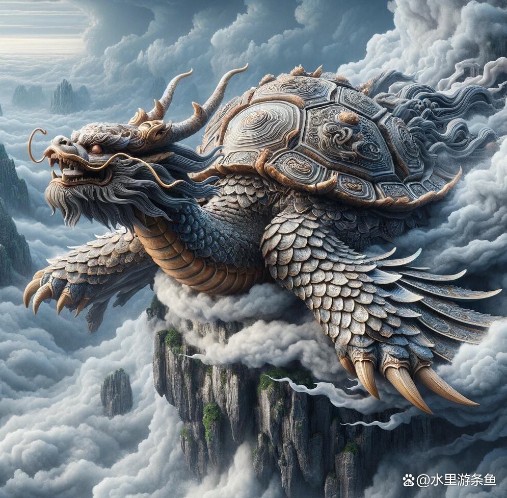 龍龜的寓意和象征【《對話龍龜的寓意和神話》】