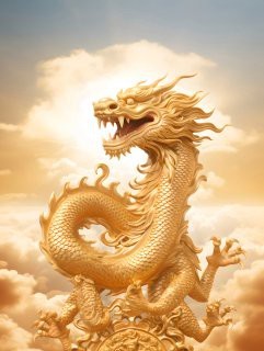 有沒有高清的黃金龍壁紙？【有沒有高清的黃金龍壁紙推薦一些更簡約風(fēng)格的黃金龍壁紙】