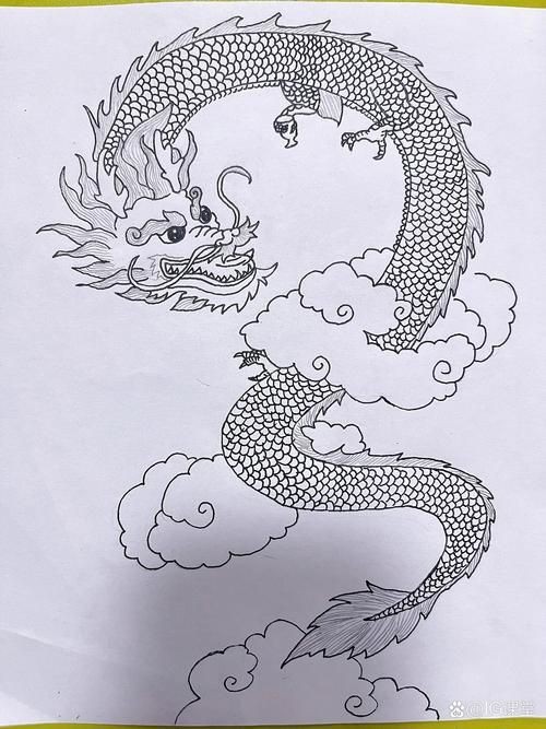 龍的簡筆畫【新手必看簡筆畫教程】
