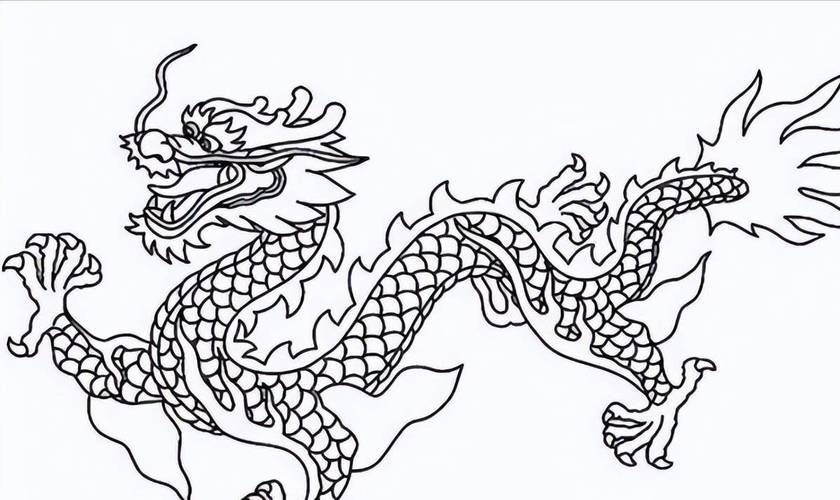 龍的簡筆畫【新手必看簡筆畫教程】 龍的簡筆畫【新手必看簡筆畫教程】 龍魚百科 第8張