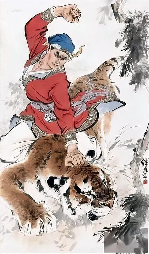 老虎畫大全100幅【《老虎畫大全100幅》】 老虎畫大全100幅【《老虎畫大全100幅》】 龍魚百科 第30張
