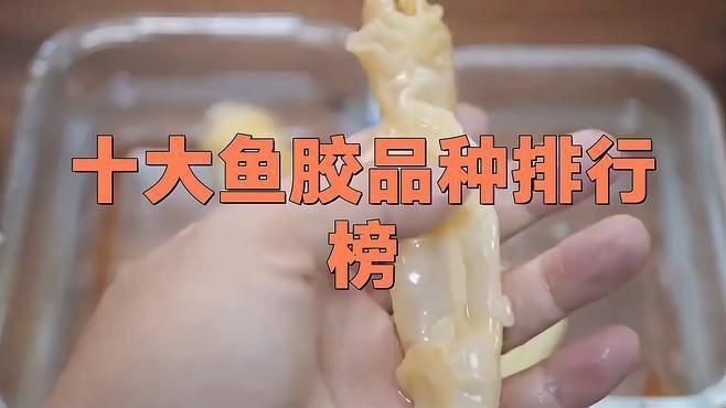 世界十大頂級魚膠