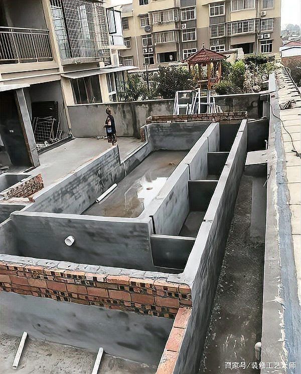 露天魚池設計圖片【13個適合自己diy的“庭院魚池”，網友：回家立馬開挖！】