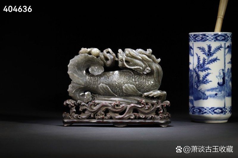 龍頭魚玉擺件【龍頭魚玉擺件是一種頗具特色的玉器制品】 龍頭魚玉擺件【龍頭魚玉擺件是一種頗具特色的玉器制品】 龍魚百科 第9張