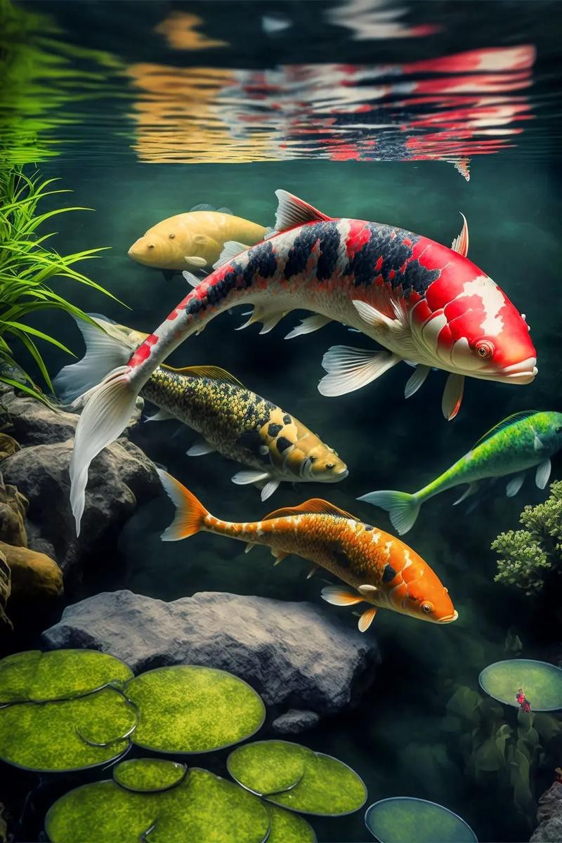 招財(cái)山水魚大全圖片【地球取暖指南針，招財(cái)魚科普|見者發(fā)財(cái)非抽象派的俠豬潔】