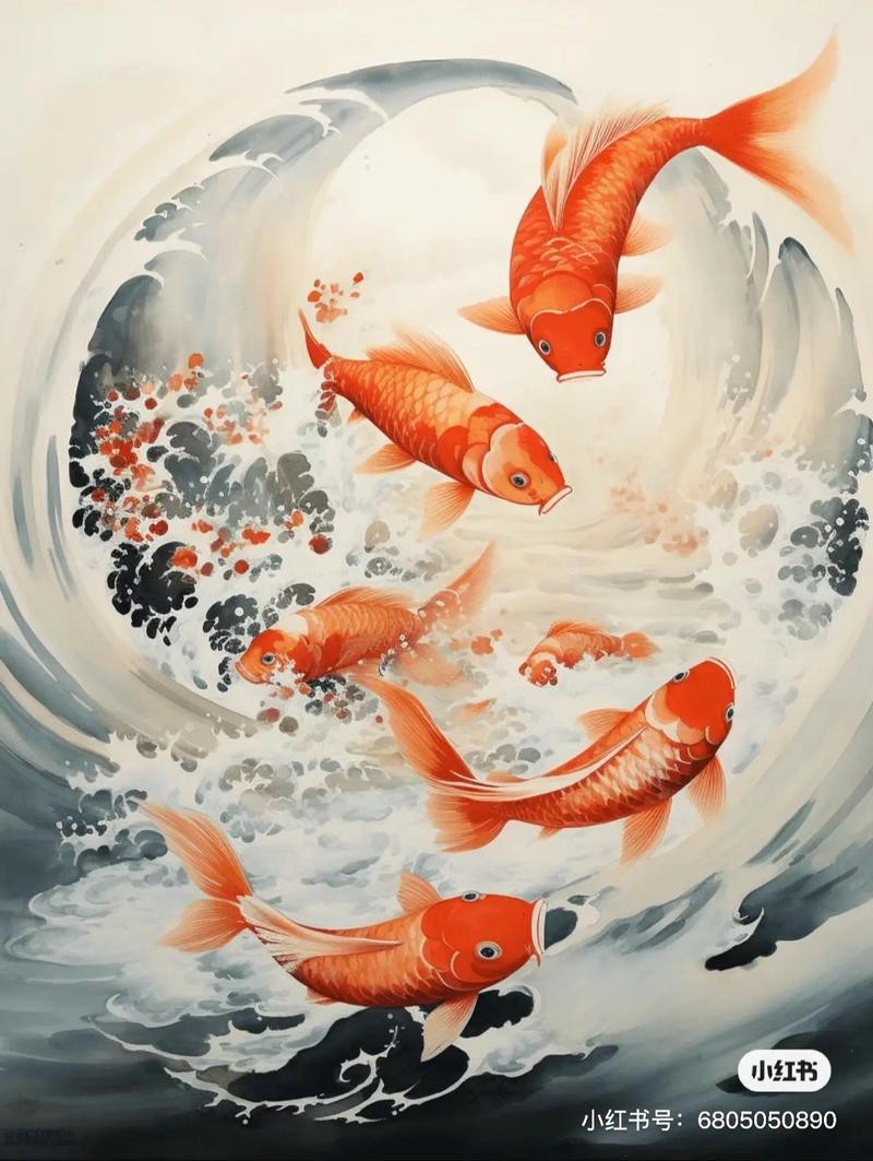 招財(cái)山水魚大全圖片【地球取暖指南針，招財(cái)魚科普|見者發(fā)財(cái)非抽象派的俠豬潔】