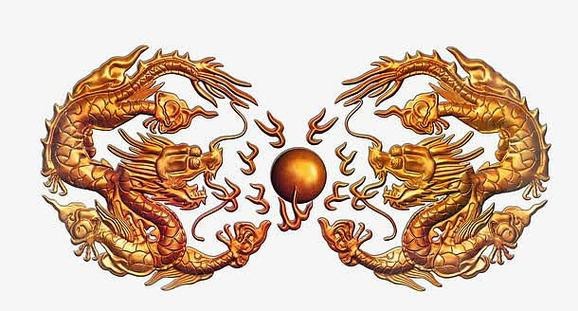 能提供幾張道之雙龍圖片嗎？【“道之雙龍”的概念融合了哲學與想象的邊界】