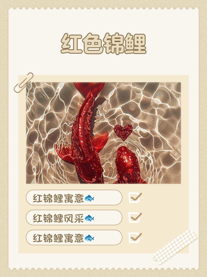 紅錦鯉的寓意和象征【紅錦鯉在風(fēng)水學(xué)中的具體寓意】