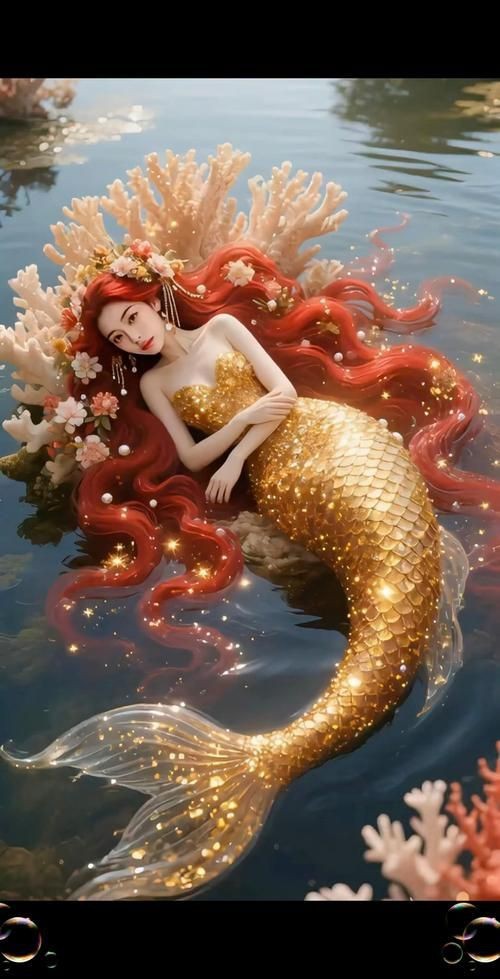 紅美人魚圖片【紅美人魚的下半身究竟是什么魚紅發美人魚壁紙愛麗兒】 紅美人魚圖片【紅美人魚的下半身究竟是什么魚紅發美人魚壁紙愛麗兒】 龍魚論壇 第7張