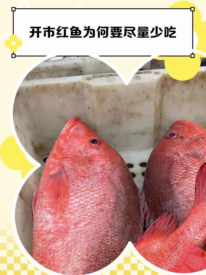 紅魚盡量少吃的原因