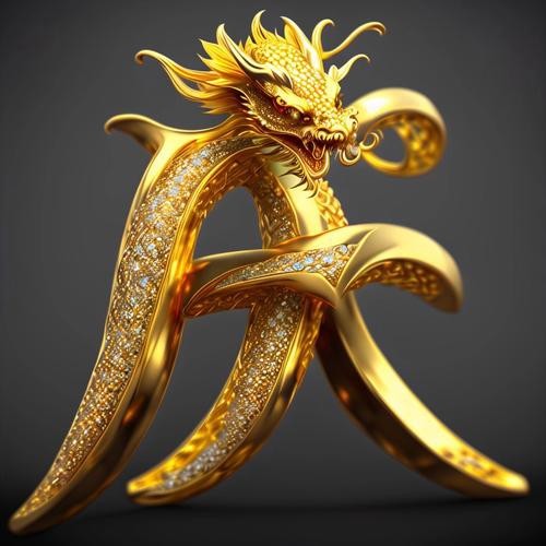 高清金龍頭像圖片大全