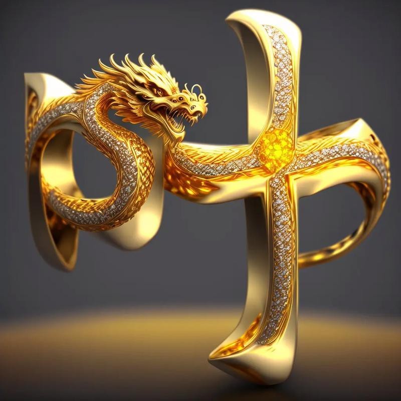 高清金龍頭像圖片大全