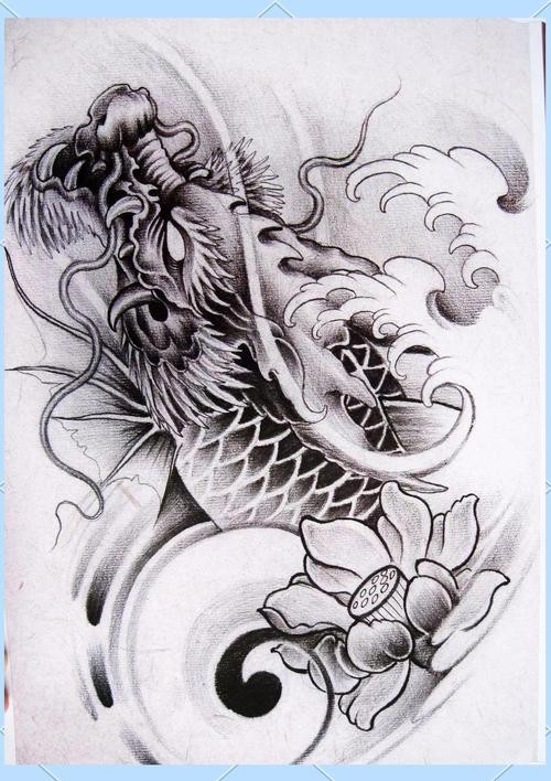 龍頭魚身圖片高清大圖