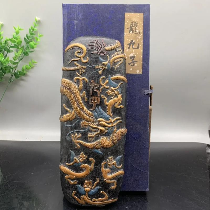 如何辨別真假古墨材質的九子龍？ 如何辨別真假古墨材質的九子龍？ 龍魚百科 第4張