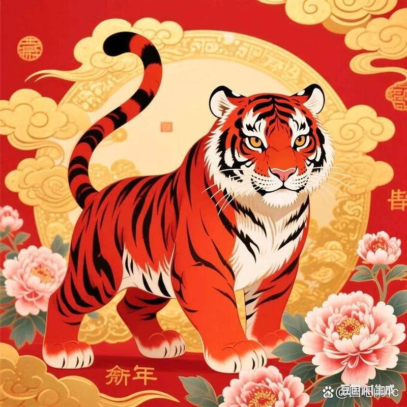 紅色老虎代表什么