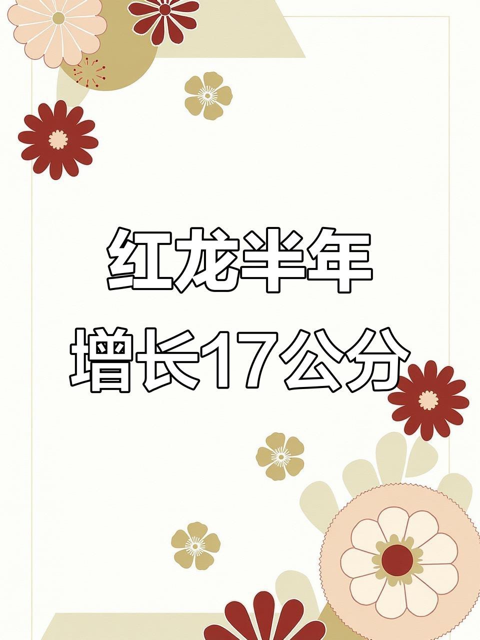 紅龍海水魚生長(zhǎng)速度如何？