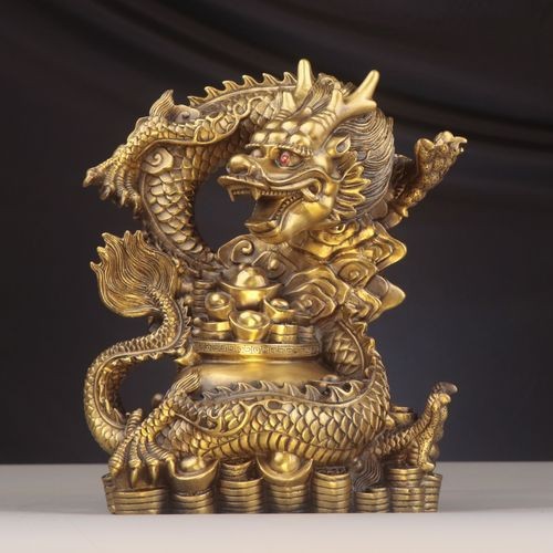 龍創意擺件圖片