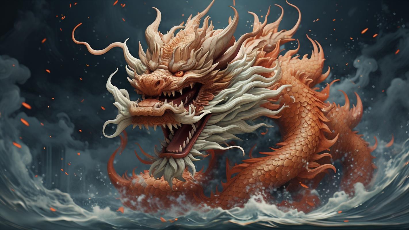好看的龍頭圖片