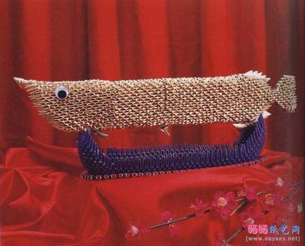 紅龍魚手工制作