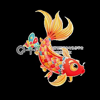 德系臉譜錦鯉圖片大全大圖2023