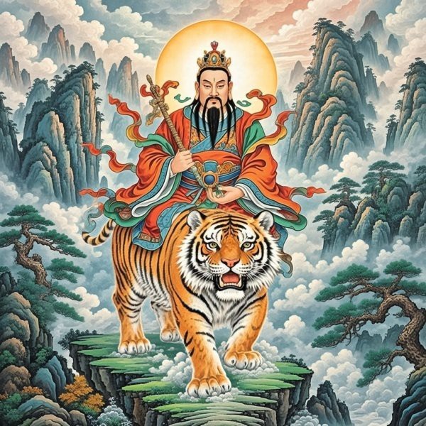 騎老虎的是哪位神仙