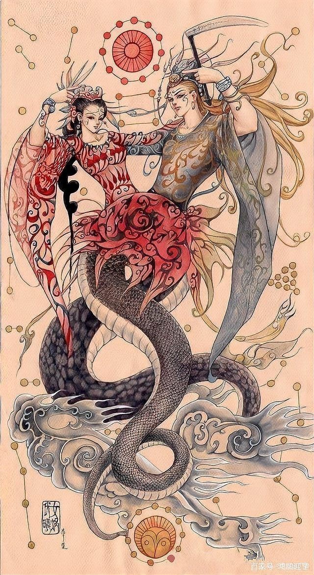 伏羲女媧圖騰