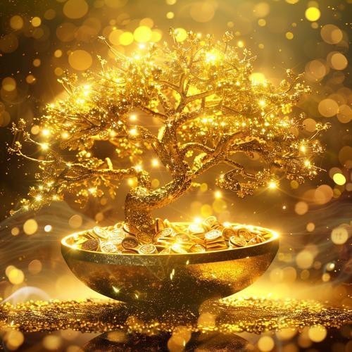 金色招財(cái)圖片 金色招財(cái)圖片 龍魚(yú)論壇 第18張