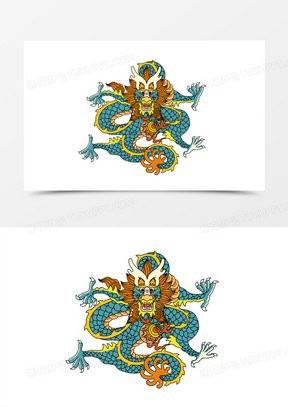 能提供一張帶字的霸氣龍圖嗎？