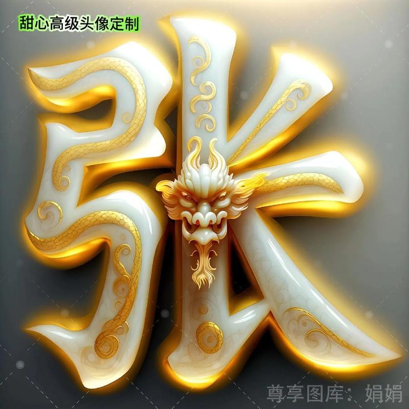 龍頭張字圖片有哪些
