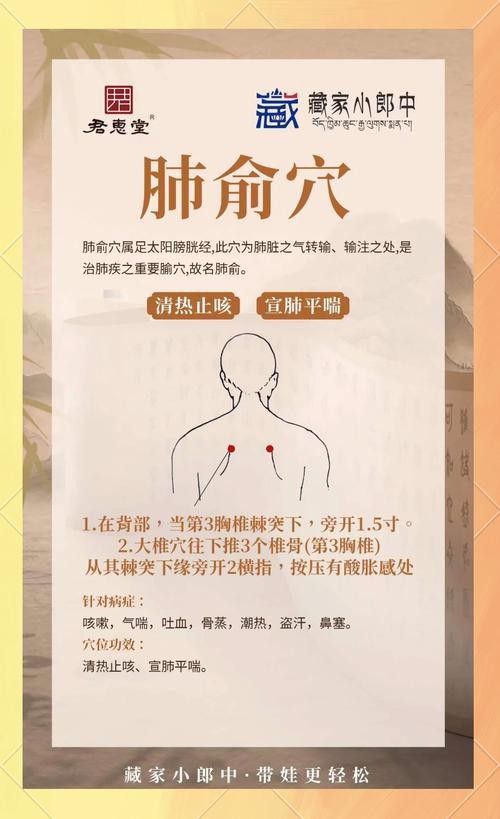 肺俞的準確位置圖