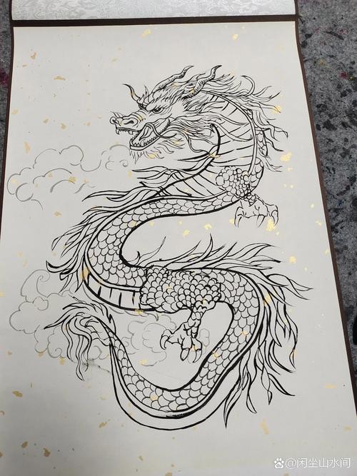 龍畫圖片大全