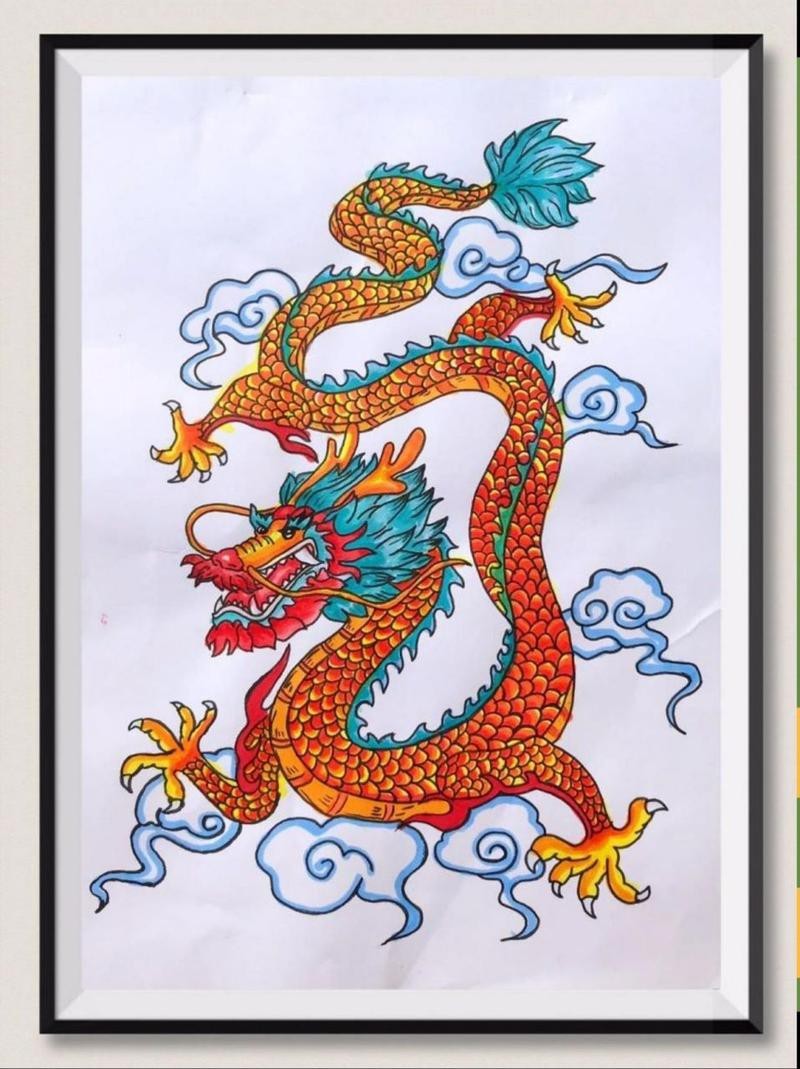 龍畫圖片大全