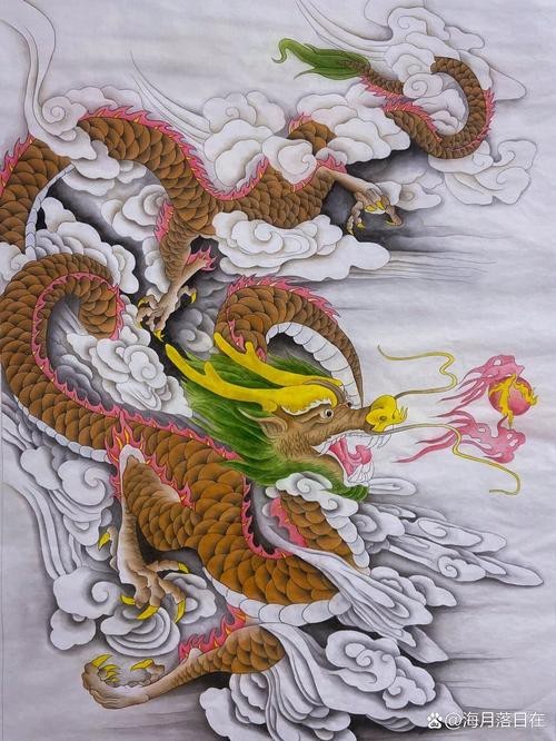 龍畫圖片大全