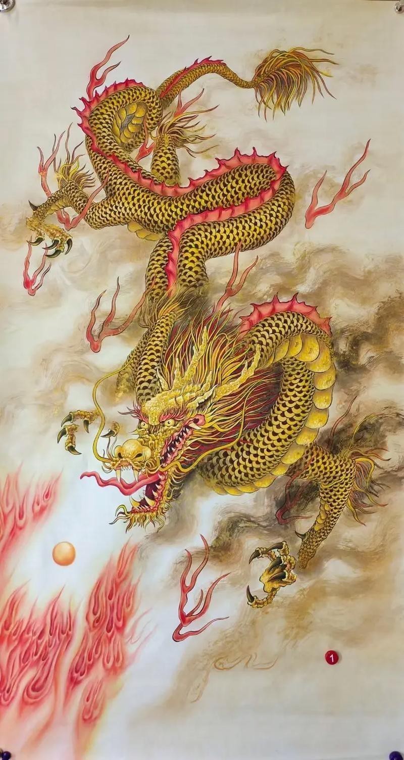 龍畫圖片大全