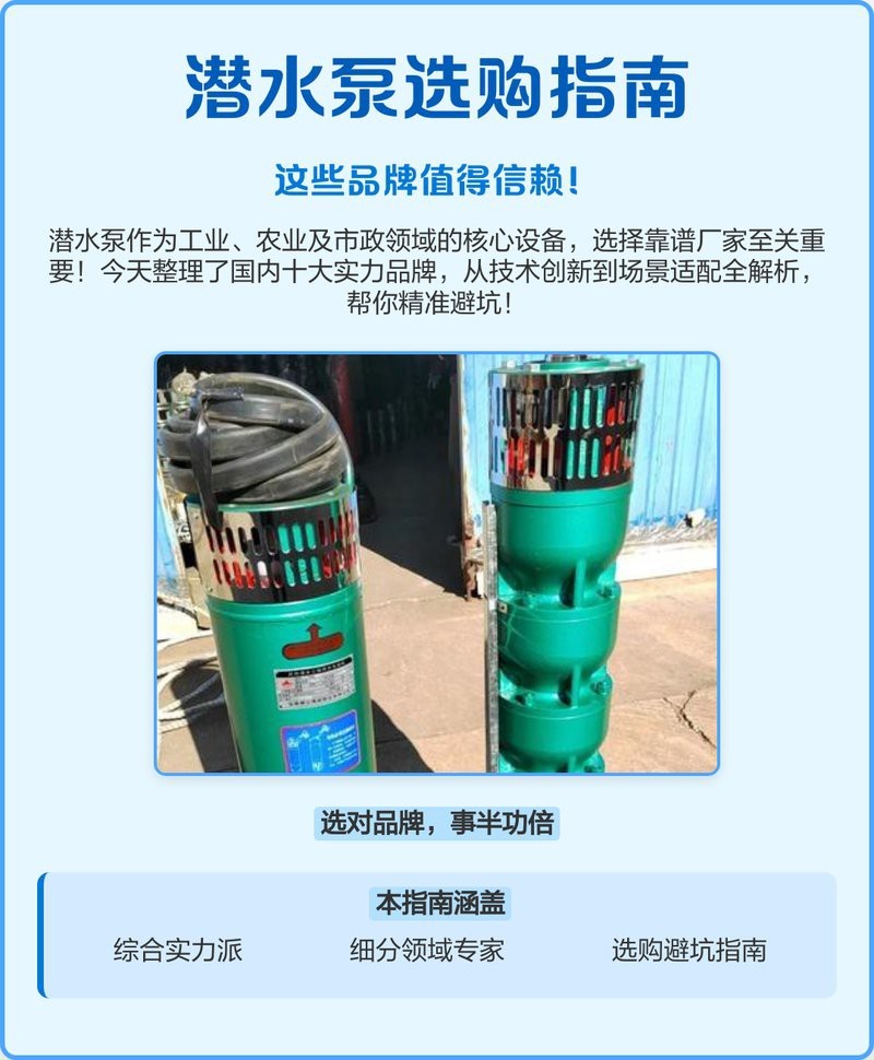 農(nóng)用潛水泵十大名牌