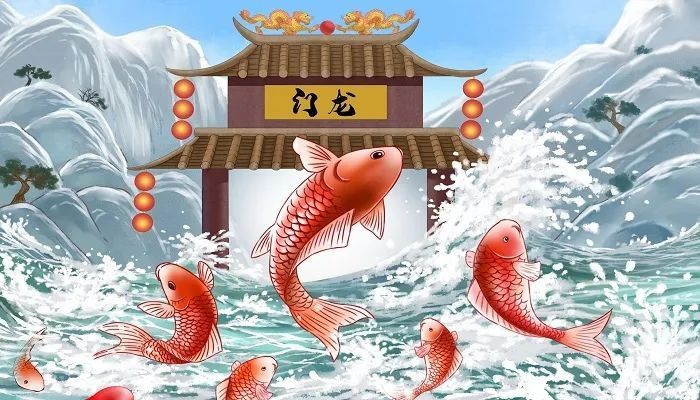 鯉魚跳龍門故事的其他版本