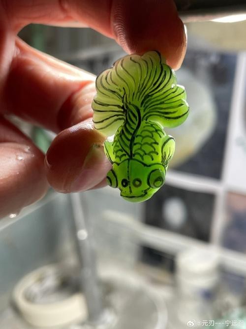 金魚雕刻圖片大全
