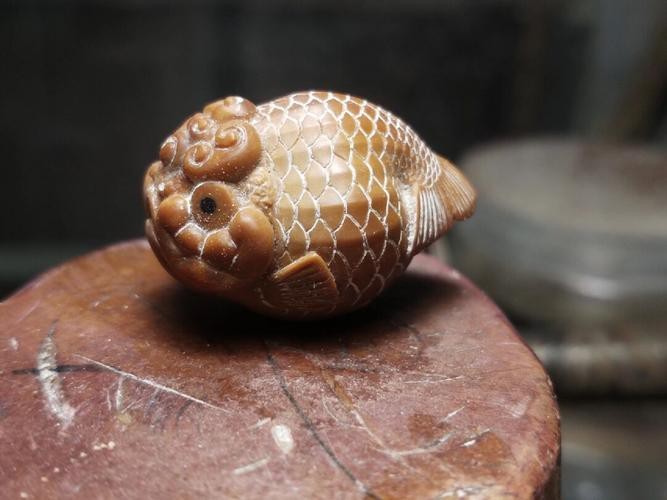 金魚雕刻圖片大全