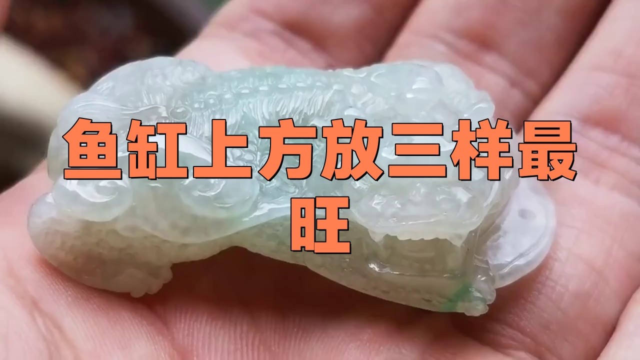 魚缸上面放什么擺件好