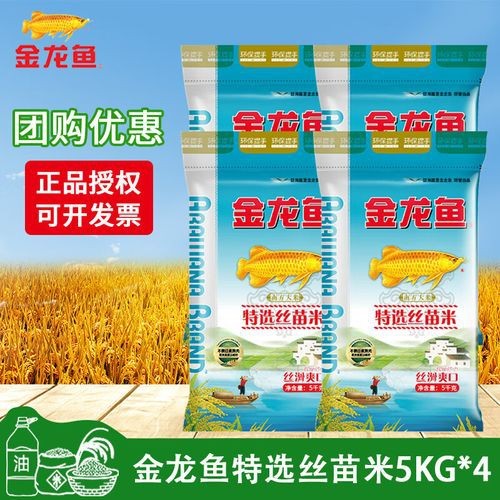 金龍魚特選絲苗米5kg價格