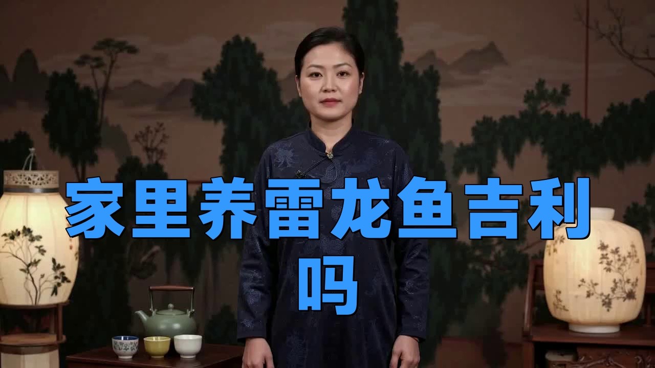 家里養雷龍魚吉利嗎